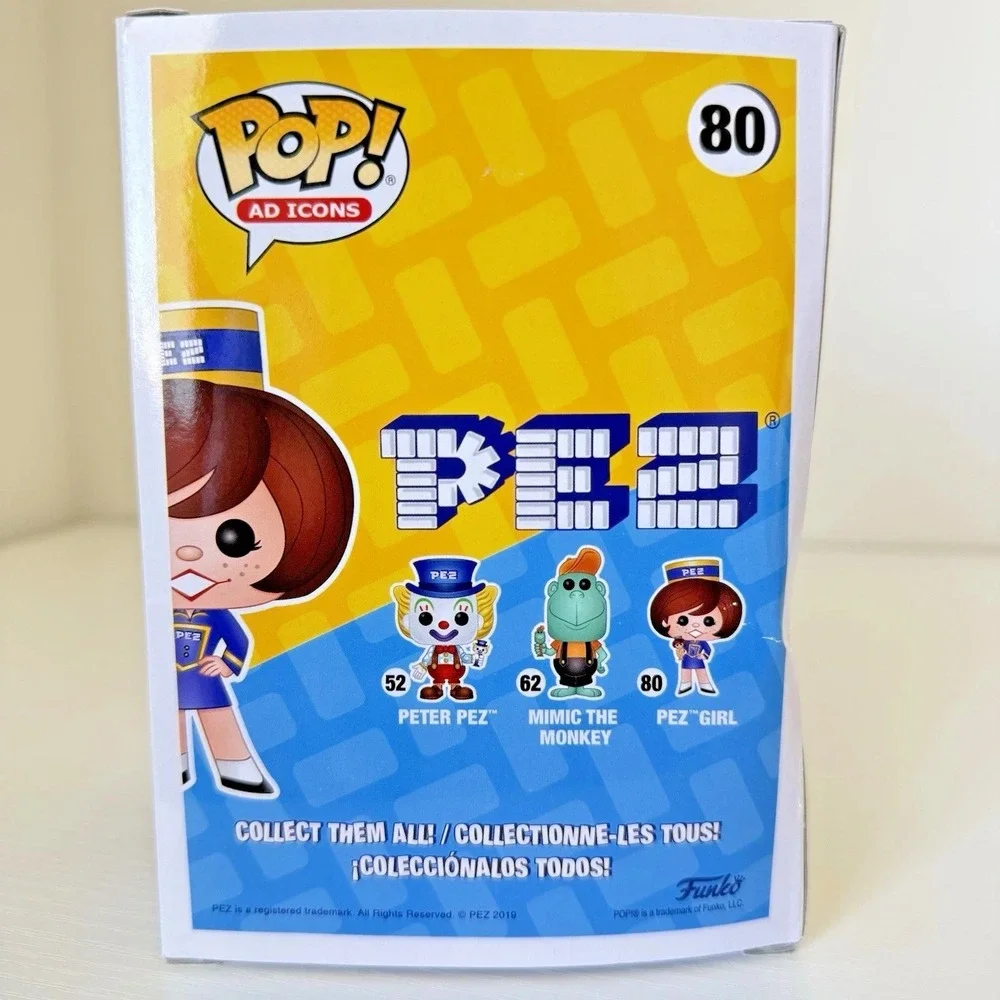 PEZ Girl 80 Funko‎ Pop Ad Icons Vinyl Figure Pez Candy Mascot New Vaulted Rare